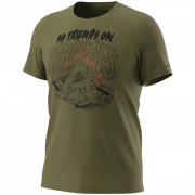 Чоловіча футболка Dynafit 24/7 Artist Series Cotton T-Shirt Men зелений