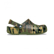 Шльопанці дитячі Crocs Classic Camouflage Clog Army Green/Multi