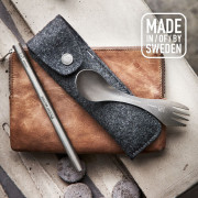 Столовий прибор Light My Fire Spork´n Straw Kit Titanium