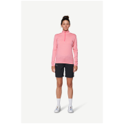 Жіноча функціональна футболка Devold Breeze Plus Merino 200 Zip Neck Wmn