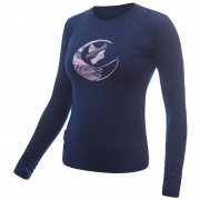 Жіноча футболка Sensor Merino Active Pt Fox dl.rukáv темно-синій