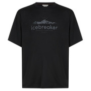 Чоловіча функціональна футболка Icebreaker Men M 150 Tech Lite SS Rlxd T ibHeritage чорний Black