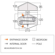 Туристичний намет Vango Apex Compact 200