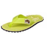 Dámské žabky Gumbies Islander Lime Turtle žlutá lime