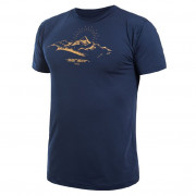 Чоловіча функціональна футболка Sensor Coolmax Tech Mountains синій