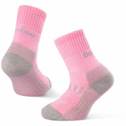 Дитячі шкарпетки Zulu Bambus Trek K світло-рожевий