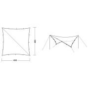 Тент Robens Outback Tarp 4 x 4 m