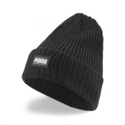 Зимова шапка Puma Ribbed Classic Cuff Beanie чорний