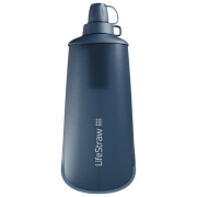 Фільтруюча пляшка LifeStraw Peak Squeeze Bottle 1L синій Mountain Blue
