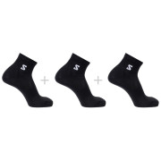 Шкарпетки Salomon Everyday Lite Quarter 3-Pack чорний Black