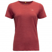 Жіноча функціональна футболка Devold Valldal Merino 130 Tee Wmn червоний