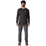 Чоловіча футболка Patagonia M's L/S Cap Cool Merino Blend Graphic Shirt