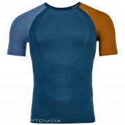 Чоловіча функціональна футболка Ortovox 120 Comp Light Short Sleeve M блакитний