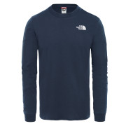 Чоловіча футболка The North Face Simple Dome Tee Long Sleeve темно-синій
