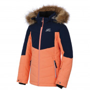 Дитяча зимова куртка Hannah Leane Jr синій/помаранчевий