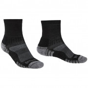 Ponožky Bridgedale Hike LW MP 3/4 Crew černá/stříbrná black/silver/822