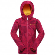 Дитяча софтшелова куртка Alpine Pro Hooro рожевий