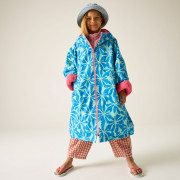Водонепромокне пальто Regatta Junior Waterproof Changing Robe SBluFlPiLem
