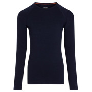 Дитяча функціональна футболка Icebreaker K 200 Oasis LS Crewe Midnight Navy темно-синій Midnight Navy