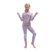Дитяча функціональна футболка Sensor Merino DF Planet Mystic Violet