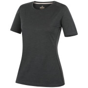 Жіноча футболка MOOA Merino Lyolite 150 Short чорний black melange