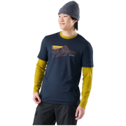 Чоловіча функціональна футболка Smartwool Men's Alpine Trace Active Short Sleeve G