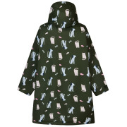 Дитяче водонепроникне пальто Regatta Junior Changing Robe Dark Khaki Cat Dog