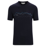 Чоловіча функціональна футболка Icebreaker Men Tech Lite II SS Tee темно-синій