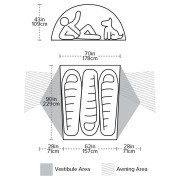 Надлегкий намет Big Agnes Copper Spur UL3