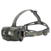 Налобний ліхтарик Ledlenser HF8R Core RGB камуфляж camo