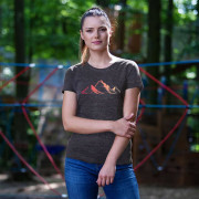 Жіноча футболка Progress VINKA "MOUNTAINS"