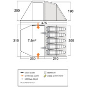 Намет Vango Beta 550XL