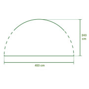 Бічна стінка Coleman FastPitch Shelter Sun D XL