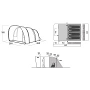 Сімейний намет Easy Camp Skarvan 4