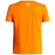 Дитяча функціональна футболка Under Armour UA B Logo Wordmark SS Outrageous Orange