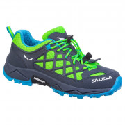 Дитячі черевики Salewa Jr Wildfire синій/зелений