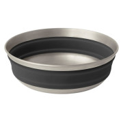 Складана миска Sea to Summit Detour Stainless Steel Collapsible Bowl M сірий Beluga Black