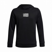 Дитяча толстовка Under Armour Armour Flc Retro Grphc HD чорний Black