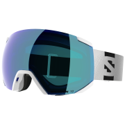 Лижна маска Salomon Radium білий WHITE/Mid Blue