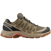 Жіночі трекінгові черевики Salomon X-Adventure Recon Gore Tex зелений Falcon / Desert Tan / Hyma Pink