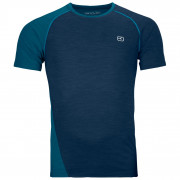 Чоловіча функціональна футболка Ortovox 120 Cool Tec Fast Upward Ts M темно-синій