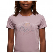 Жіноча футболка Black Diamond Summit Scribble Tee фіолетовий