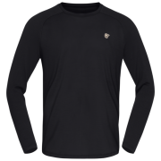 Чоловіча функціональна футболка Norrona femund pureUll Long Sleeve чорний Caviar Black