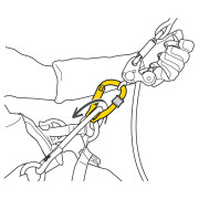 Шків Petzl Rollclip Z Screw-Lock