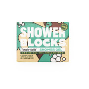 Гель для душу Totally Solid Solid Shower Gel EO Range - Cedarwood & Eucalyptus синій