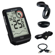 Велокомп'ютер Sigma Rox 4.0 Endurance HR set чорний black