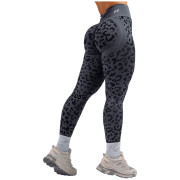 Жіночі легінси Nebbia Push-Up Compression Leopard Leggings Primal чорний BLACK LEOPARD