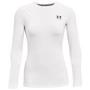 Жіноча функціональна футболка Under Armour HG Authentics Comp LS білий wht