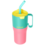 Термокружка Klean Kanteen Rise 26oz Tumbler (w/ Flip Straw Lid) рожевий Turquoise Kaleidoscope