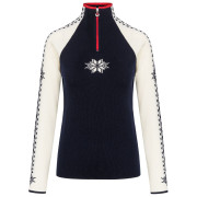 Жіночий светр Dale of Norway Geilo Fem Sweater темно-синій/білий Navy Offwhite Raspberry